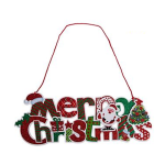 Christmas Merry Christmas Plque 40cm